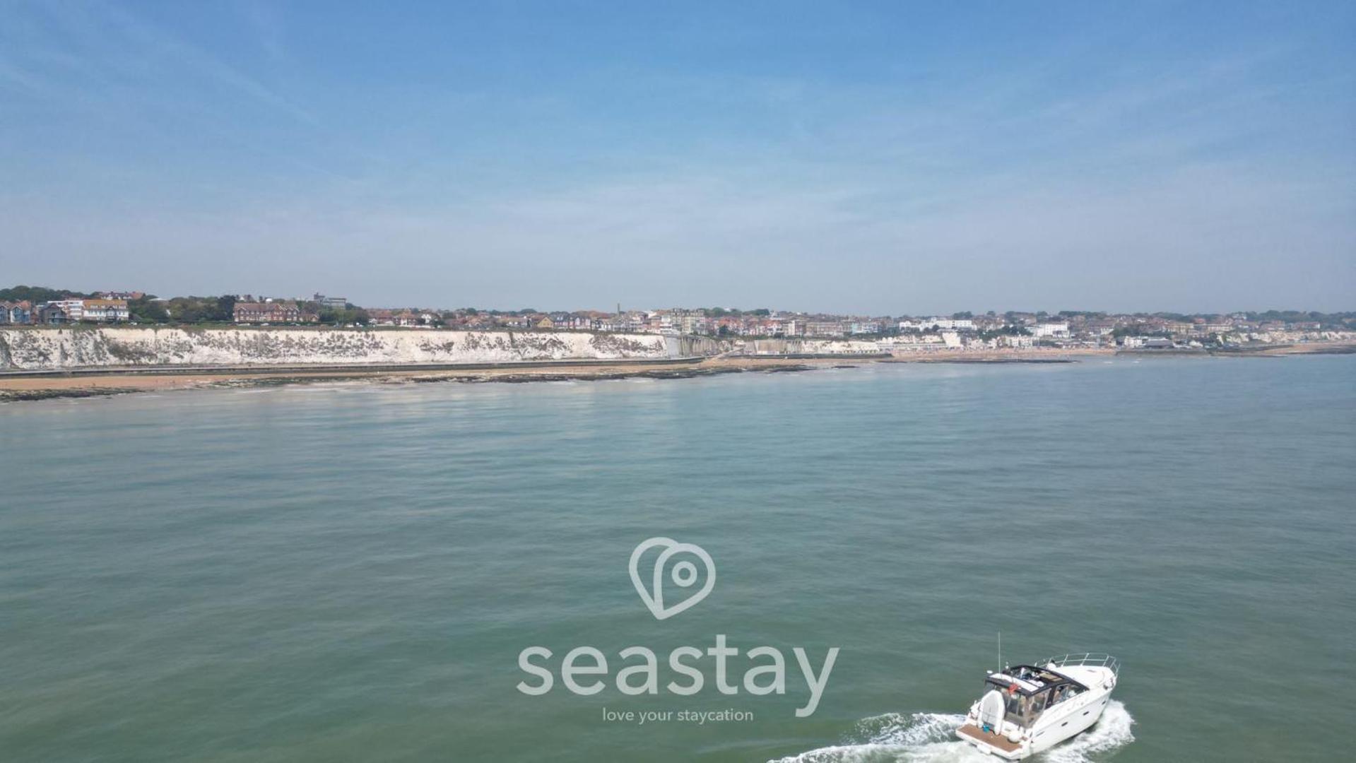 Sea Garden Ramsgate Sleeps4 Parking Amazing Viewsアパートメント エクステリア 写真