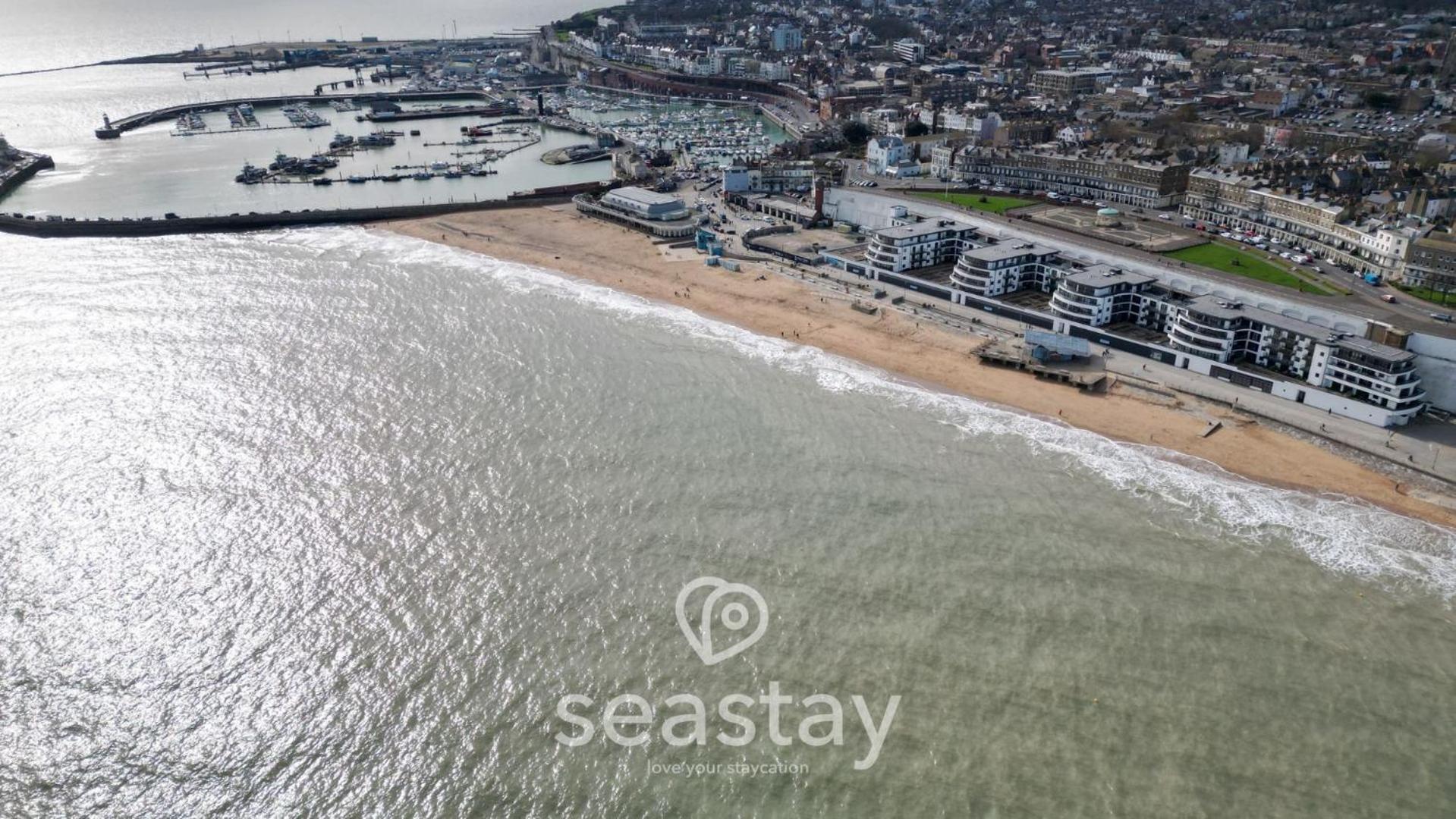 Sea Garden Ramsgate Sleeps4 Parking Amazing Viewsアパートメント エクステリア 写真
